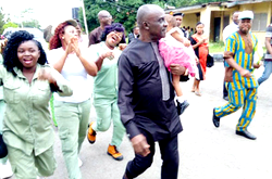 A spirited drive for voters in Ebonyi