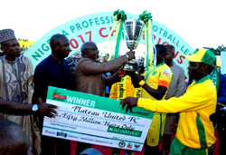 NPFL: Plateau Utd wear the crown