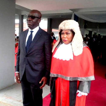 Obaseki extols judicial system, pledges more support for effective service delivery