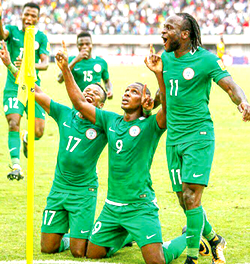 Nigeria vs Zambia: Super Eagles in victory mood