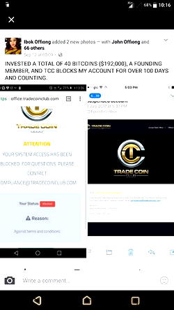 MMM leftover: Nigerian woman alleges Tradecoin defrauded her of $192,000.00