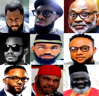 BeardGang! Alluring looks of Nigerian male entertainers