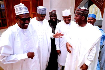 Photos: Buhari, Saraki observe Special Juma’at Prayers for Independence
