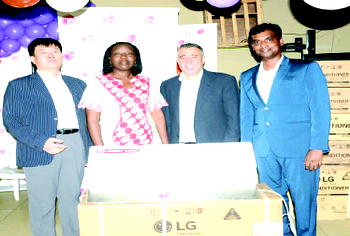 LG takes CSR project to motherless home, donates five air conditioners