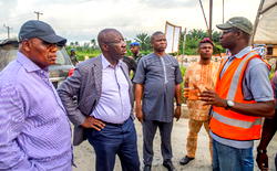 Obaseki angry at contractors handling road projects in Edo Central