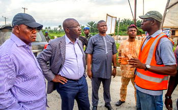 Obaseki angry at contractors handling road projects in Edo Central