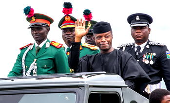 Osinbajo commends military’s commitment, support for democracy