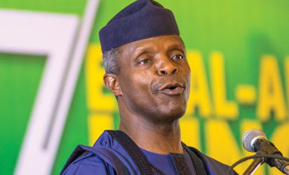 osinbajo9 Osinbajo rejects quota system, says Nigeria should embrace merit