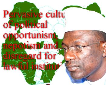 The danger Nigeria faces: Pervasive culture of political opportunism, nepotism… – Makarfi