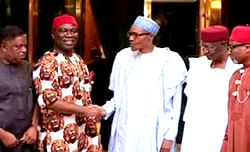 S-East senators meet Buhari over tension in the region