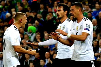 Defending Champions Germany, England qualify for 2018 World Cup