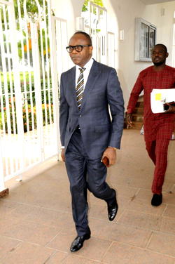 Breaking: Kachikwu keeps mum after meeting Buhari