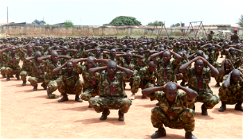 We’re neither recruiting nor commissioning – Army
