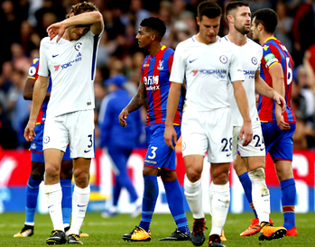 Crystal Palace shock Chelsea with 2-1 defeat