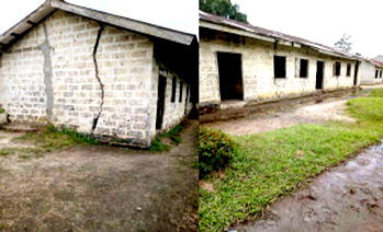 Residents turn neglected Delta school classroom to toilet