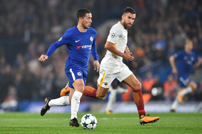 Hazard Hazard rescues Chelsea in six-goal Roma thriller