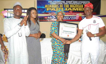 Amodu gets Nigerian Youth Parliament award