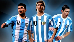 Argentina names Messi, Aguero,  Di Maria for Nigeria friendly