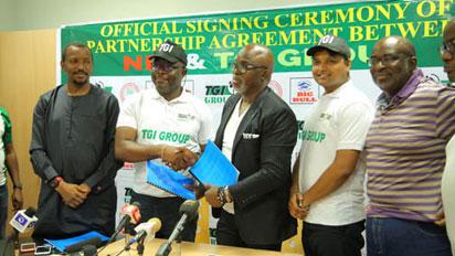 Pinnick hails NFF new deal with TGI, Payporte