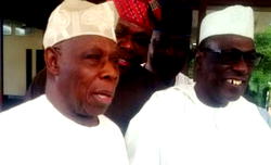 I was in PDP before, but not now, God forbid –  Obasanjo
