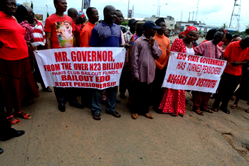 Edo pensioners parley Obaseki, admit regular payment of monthly entitlements