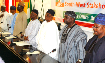 When jittery, divided S-West APC leaders gathered in Ibadan