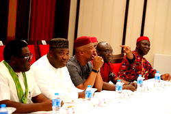 Buhari, South South Govs meet in Aso Rock
