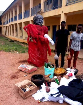 Police uncover ritual shrine in Osun