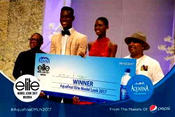 Tobi Momoh and Stephen Aladenika Emerge Winners Of Aquafina Elite Model Look Nigeria 2017