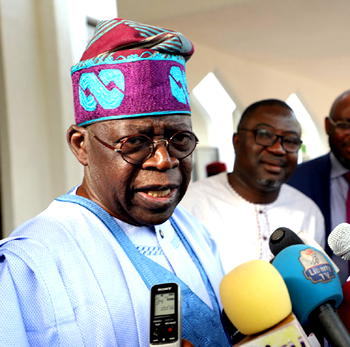 Allegation of cabal in Buhari’s govt a myth -Tinubu