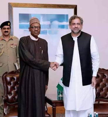 Terrorism: Pakistani prime Minister presents “Document” to Buhari, invites him for State Visit