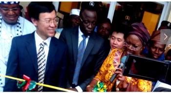 China donates block of class room to a Lagos school