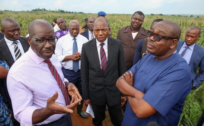 Harvest commences in Edo State-Saro Farm, Sobe