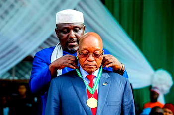 Breaking: Jacob Zuma molded by Rochas Okorocha faces corruption inquiry