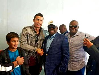 Photos: Wike meets Ronaldo, Sergio Ramos over Real Madrid Academy in Rivers