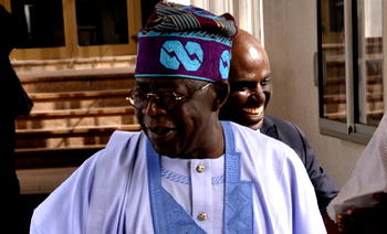 Photos: Tinubu, Saraki, other in Abuja to meet Buhari