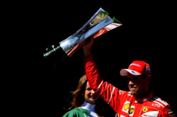Formula One: Vettel wins Brazilian GP, Hamilton fourth from pits