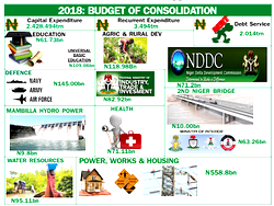 Buhari cuts deficit, presents N8.6trn budget  2018