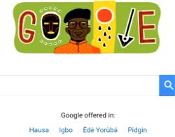 Google doodle honours Late Chinua Achebe