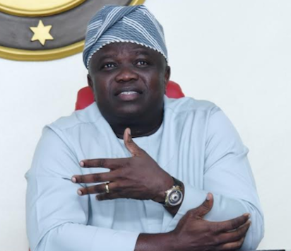 AMBODE1 Ambode swears in 5 new Perm Secs, tasks workers on creativity