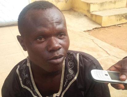 Abass 1 Desperation to become rich was all over me, says man caught with seven human skulls