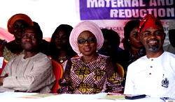 Maternal mortality: Ambode’s wife begs mothers to use govt health facilities
