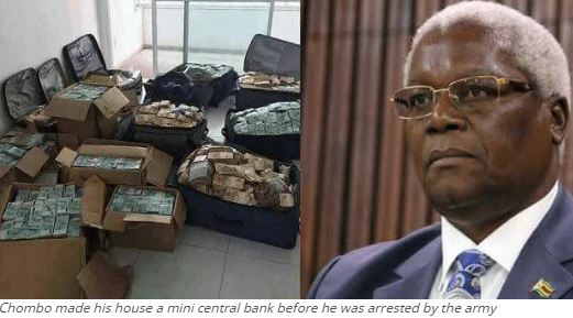 Zimbabwe’s finance minister Chombo in serious trouble