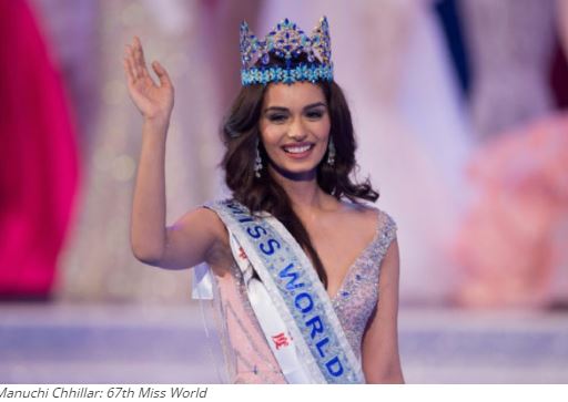 India’s Manuchi Chhillar new Miss World - Vanguard News