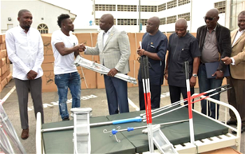 Obafemi Martins donates 200 wheel chairs, 3,240 crutches, other  to LASG