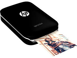 Photo printer: HP Sprocket prints inkless