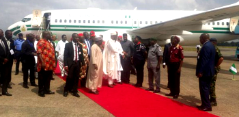 Breaking: Buhari commissions 700m length African Trans-Sahara route twin flyover from Enugu to Cameroon