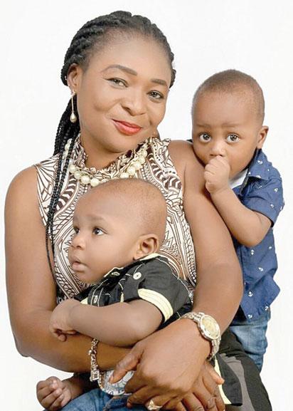 God wiped away my tears, gave us twins after 15 years of childlessness — Wife of Nollywood producer