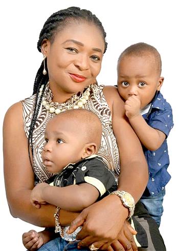 God wiped away my tears, gave us twins after 15 years of childlessness — Wife of Nollywood producer