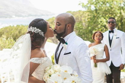 family members w banky Banky Vanguard  News W's Adesua  wedding in Photos: to SA